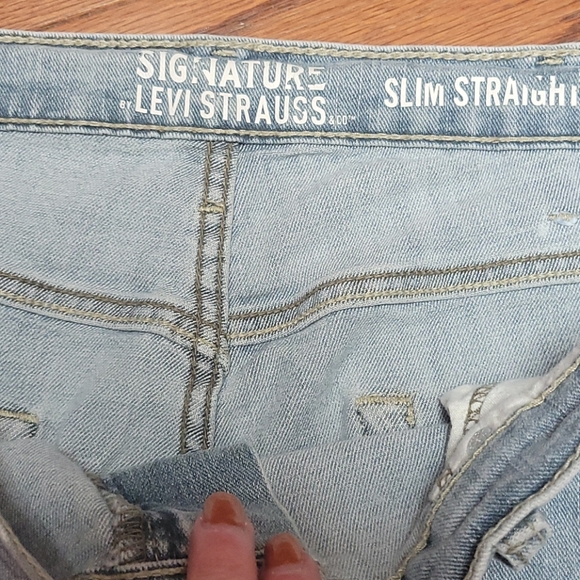 SIGNATURE LEVI STRAUSS Slim Straight GUC - Picture 6 of 11